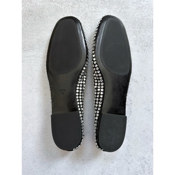 Mango Rhinestone Ballerina Flats - Picture 4 of 7